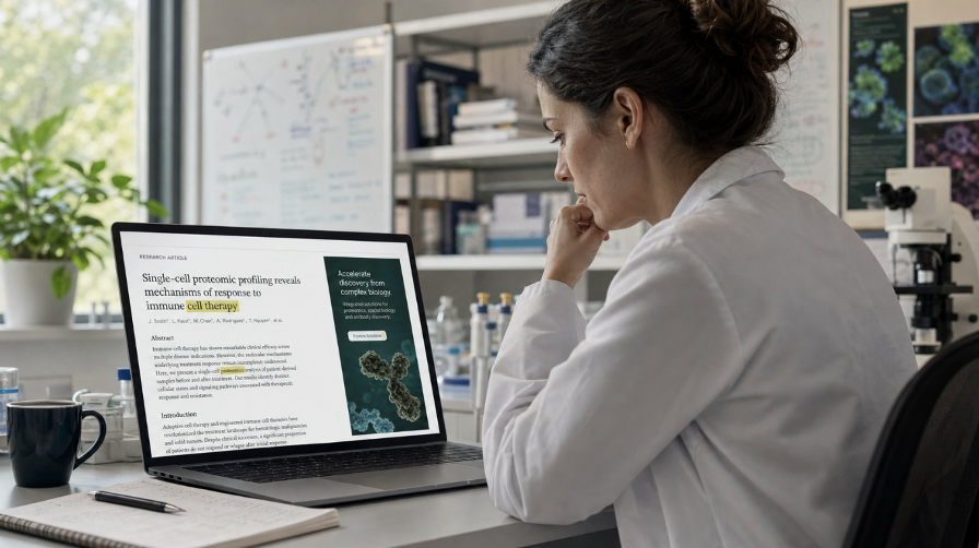 Can You Align Ads With the Scientific Papers Someone Is Reading?